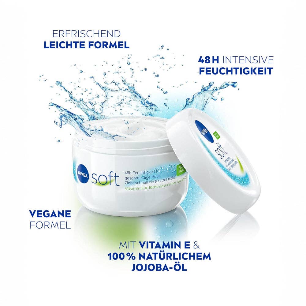 schutzoutlet - Wholesale Body Cream/Lotion - NIVEA Soft Refreshing Moisturizing Cream - 375 ml3
