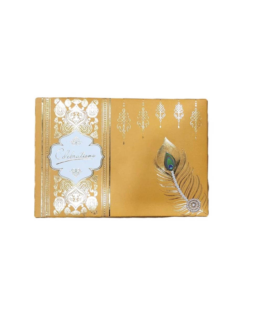 Ancientveda - Wholesale Gift Box - Mithai Box 1LB(8” x 5.5” x 1.5”) Style D0