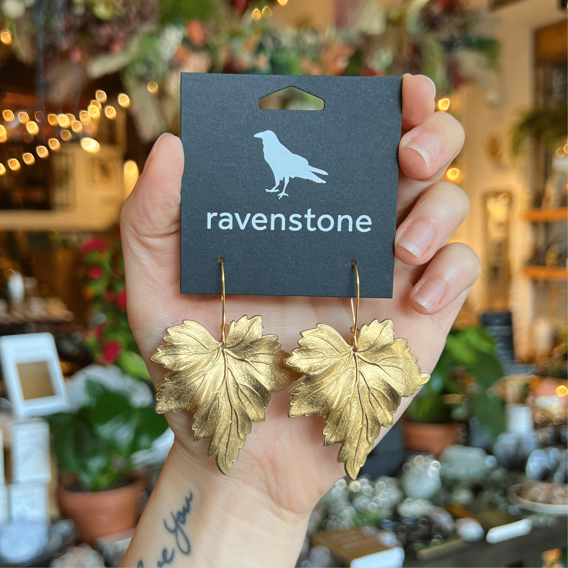 Ravenstone - Wholesale Dangle Earrings - The Maple Leaf Earrings1