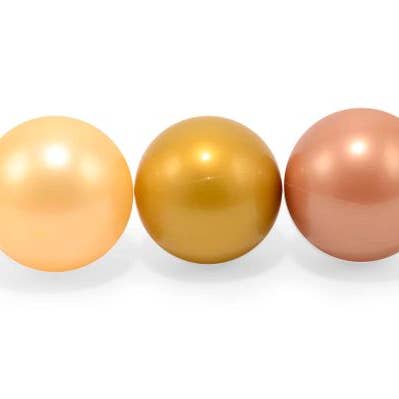 Magni ApS - Wholesale Sports Ball - Kids - Plastic Balls in Net. 3 Colors; Khaki, Sand and Beige.0