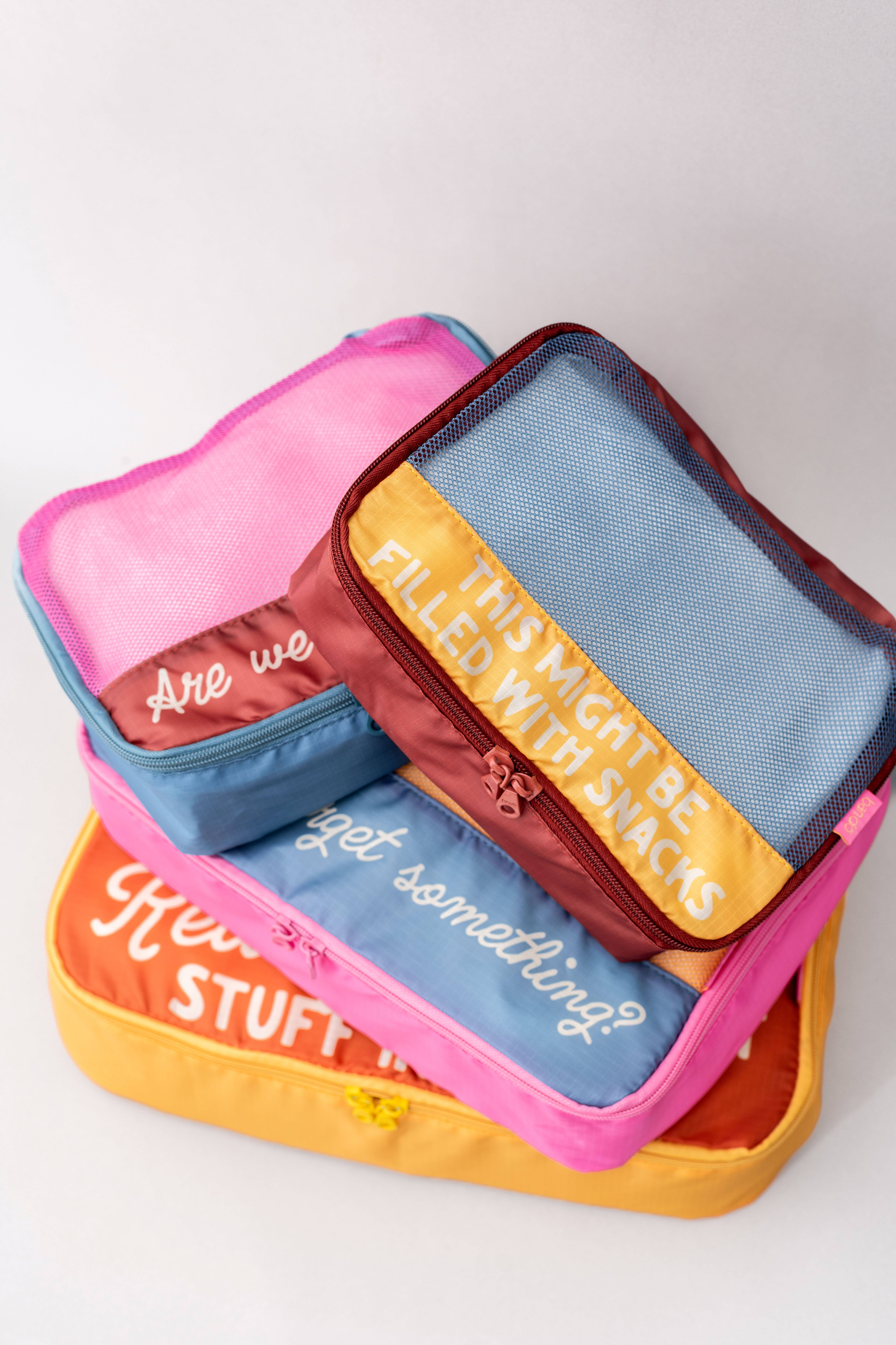 Ban.do - Vente Housse de rangement pour voyage - Ensemble de cubes de rangement, affaires vraiment importantes5