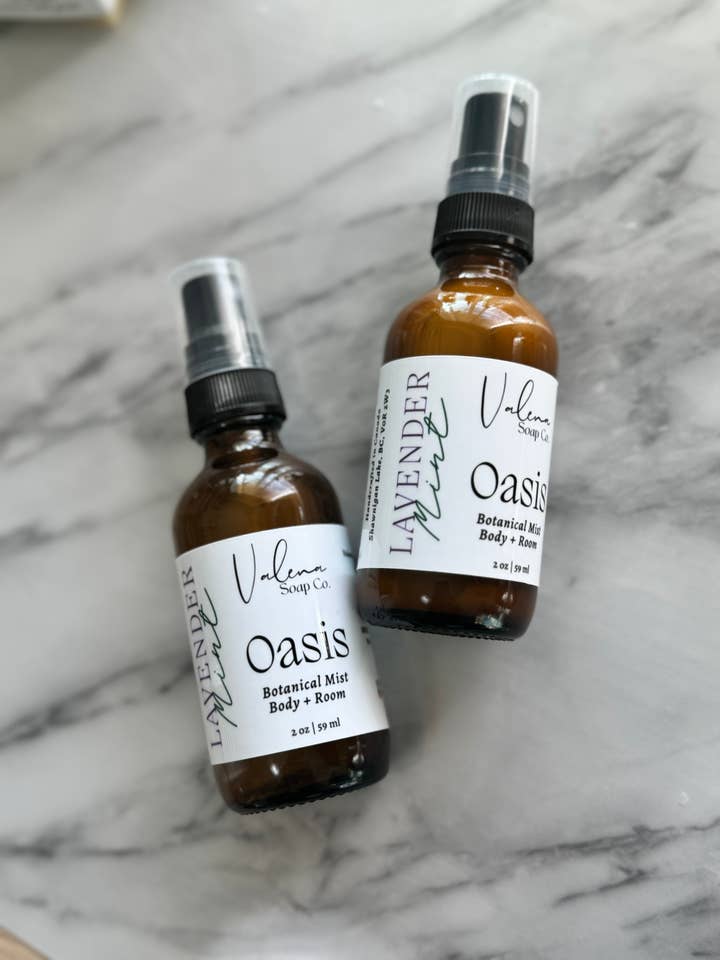 Oasis Botanical Mist for wholesale by Valena Soap Co.