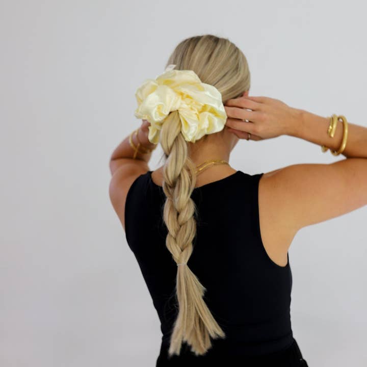 KAXI - Wholesale Scrunchie - Women's - JUMBO SLEEP SILK/SATIN SCRUNCHIES5