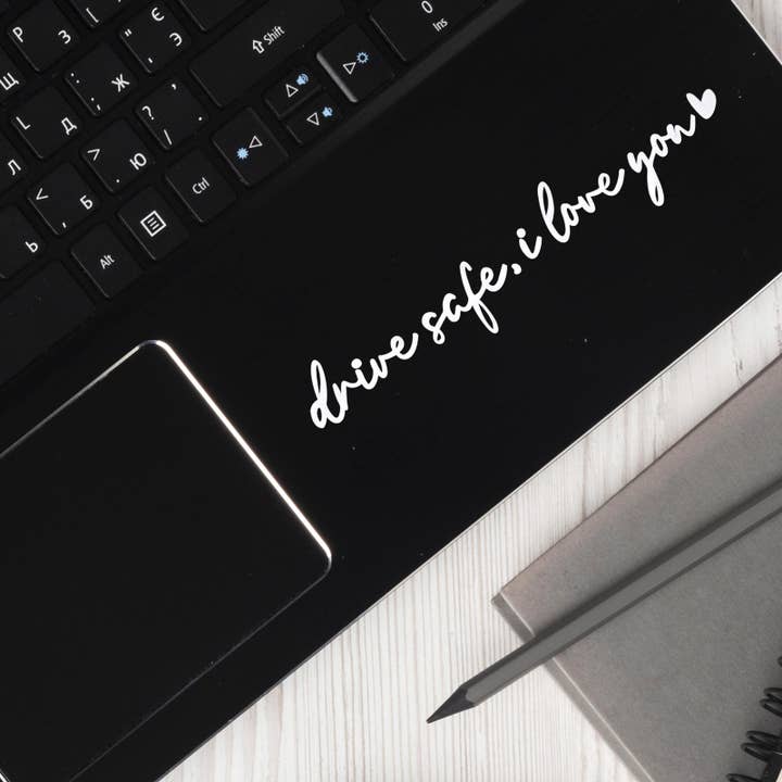 Wrapables.com - Wholesale Sticker - Wrapables Drive Safe, I Love You Rearview Mirror Decal 3pcs7