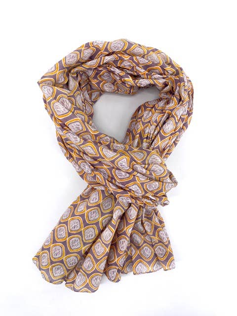 Foulard chèche écharpe Paréo 100% coton indien - unisexe pour la vente par Maison Unik Accessoires