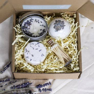 Lensik I&V - Wholesale Bath & Body Set - Lavender spa set, gift box, Birthday gift, Christmas gift 1