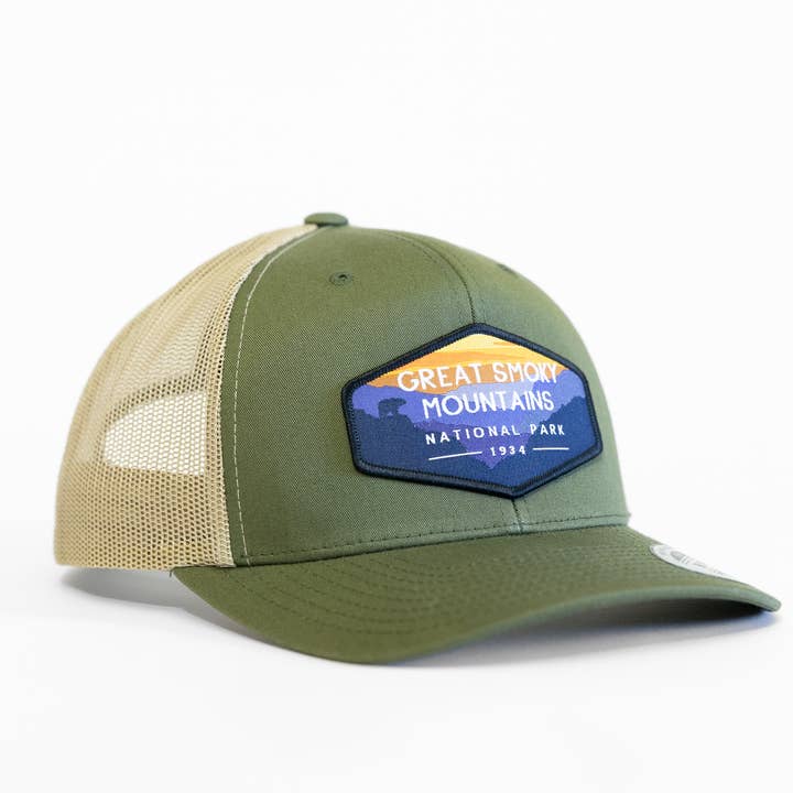 Squatchy - Wholesale Trucker Hat - Unisex - Great Smoky Mountains National Park Hat | NP Trucker Hats |2