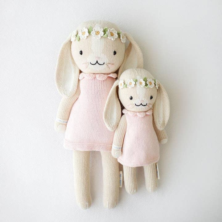 cuddle+kind - Wholesale Doll - Kids - Hannah the bunny (blush), gives 10 meals