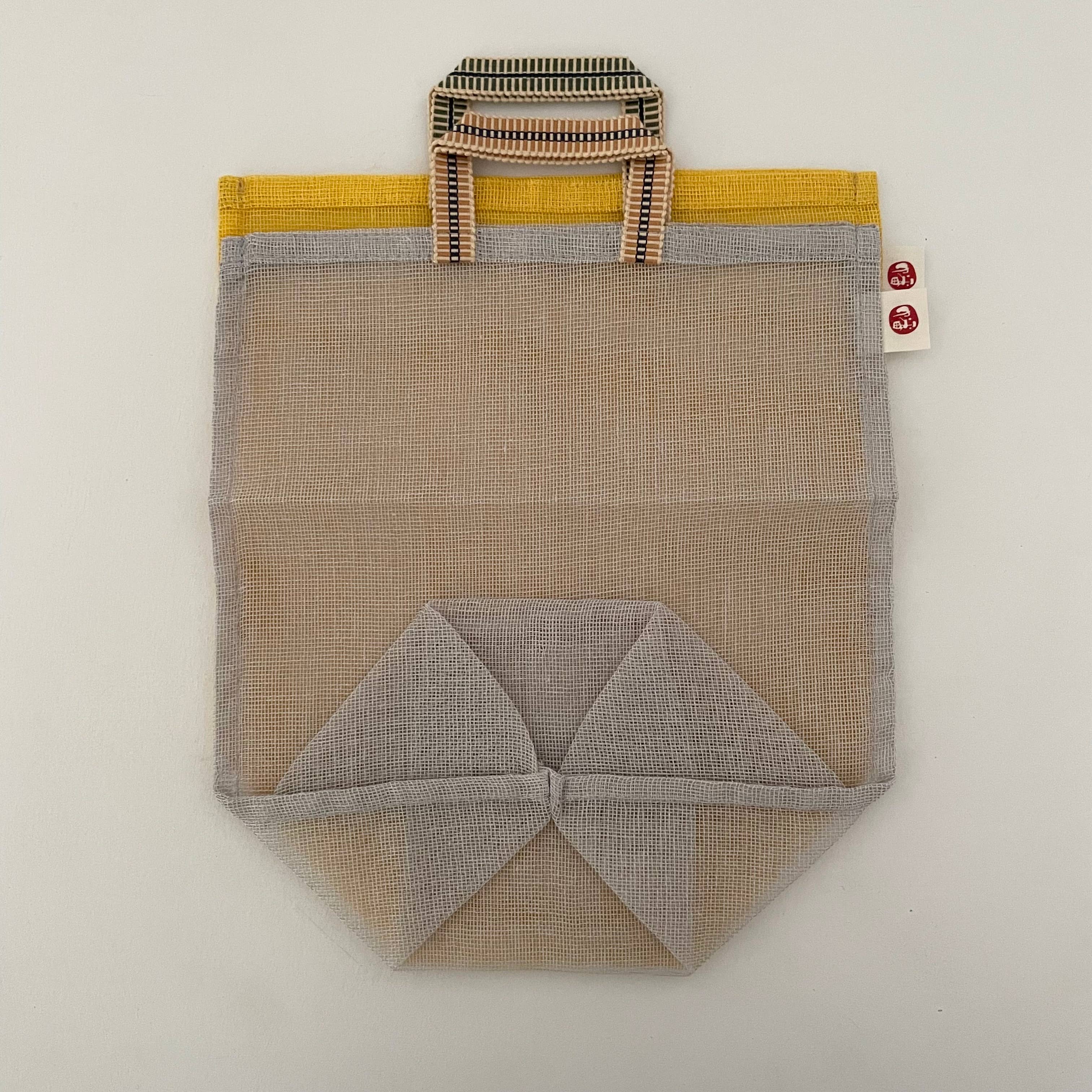 fort & field - Wholesale Grocery/Shopping Bag - 100% cotton gauze net eco produce bags with handle - medium9