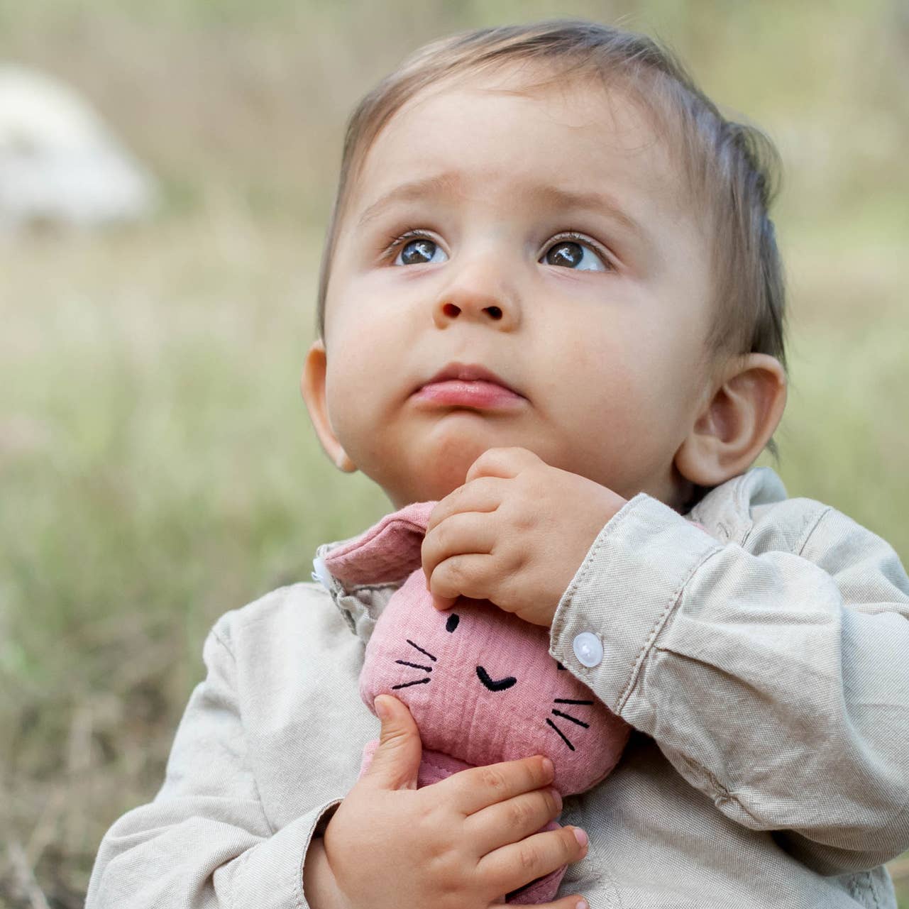 Summerville organic - Vendita all'ingrosso Copertina doudou - Neonati - Coniglietto coccoloso biologico Pale Mauve4