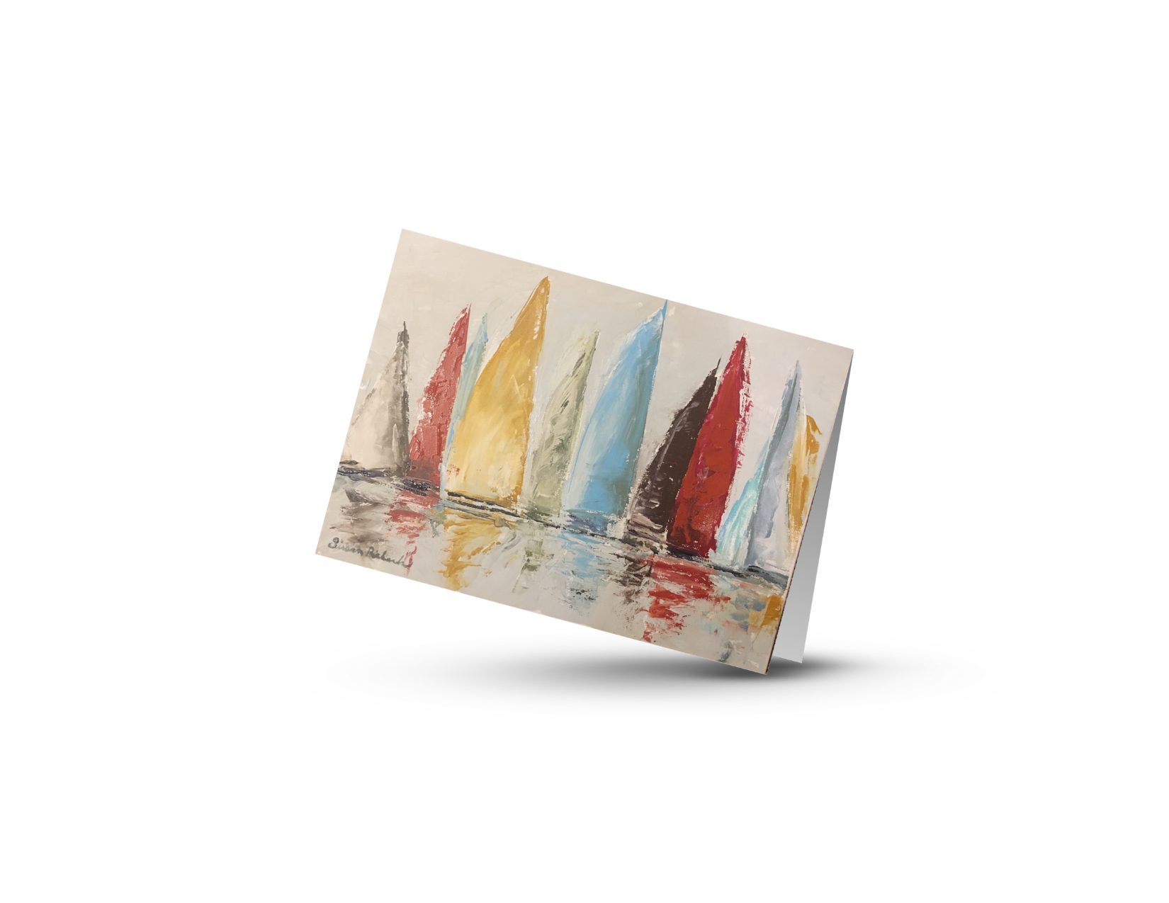 Susan Richards Art - Wholesale Art Print - Colorful Sail Fine Art Print3