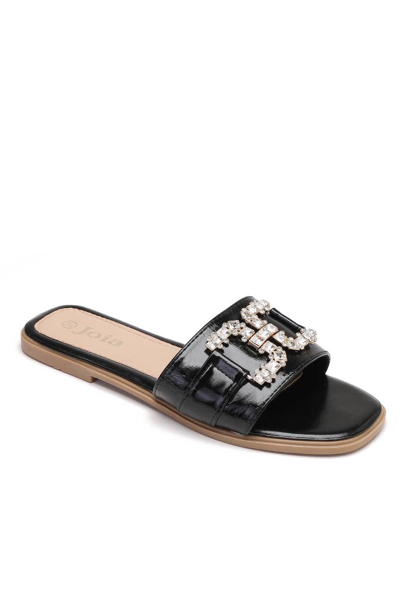 Joia Paris - Wholesale Sandals - Women's - Strap Sandal with Rhinestones SS -2423