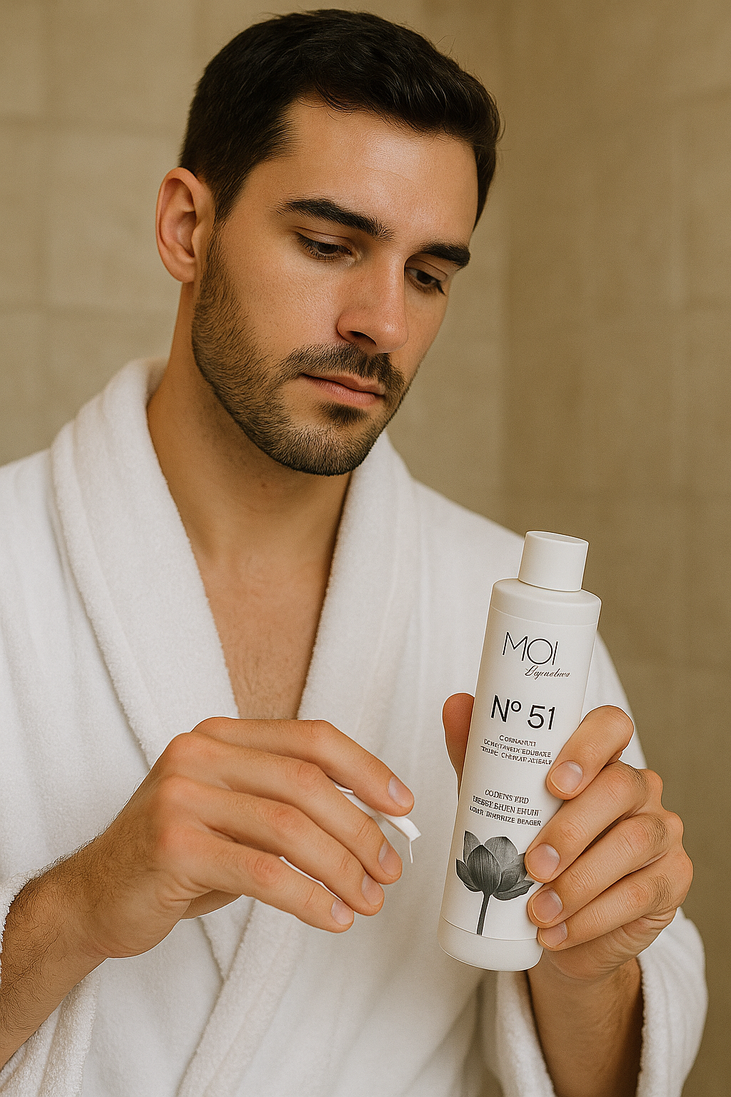 sesioMWorld - M·O·I Professional – wholesale Body wash/shower gel – MOI SIGNATURE shower gel cardamom & cedarwood scents 300ml4