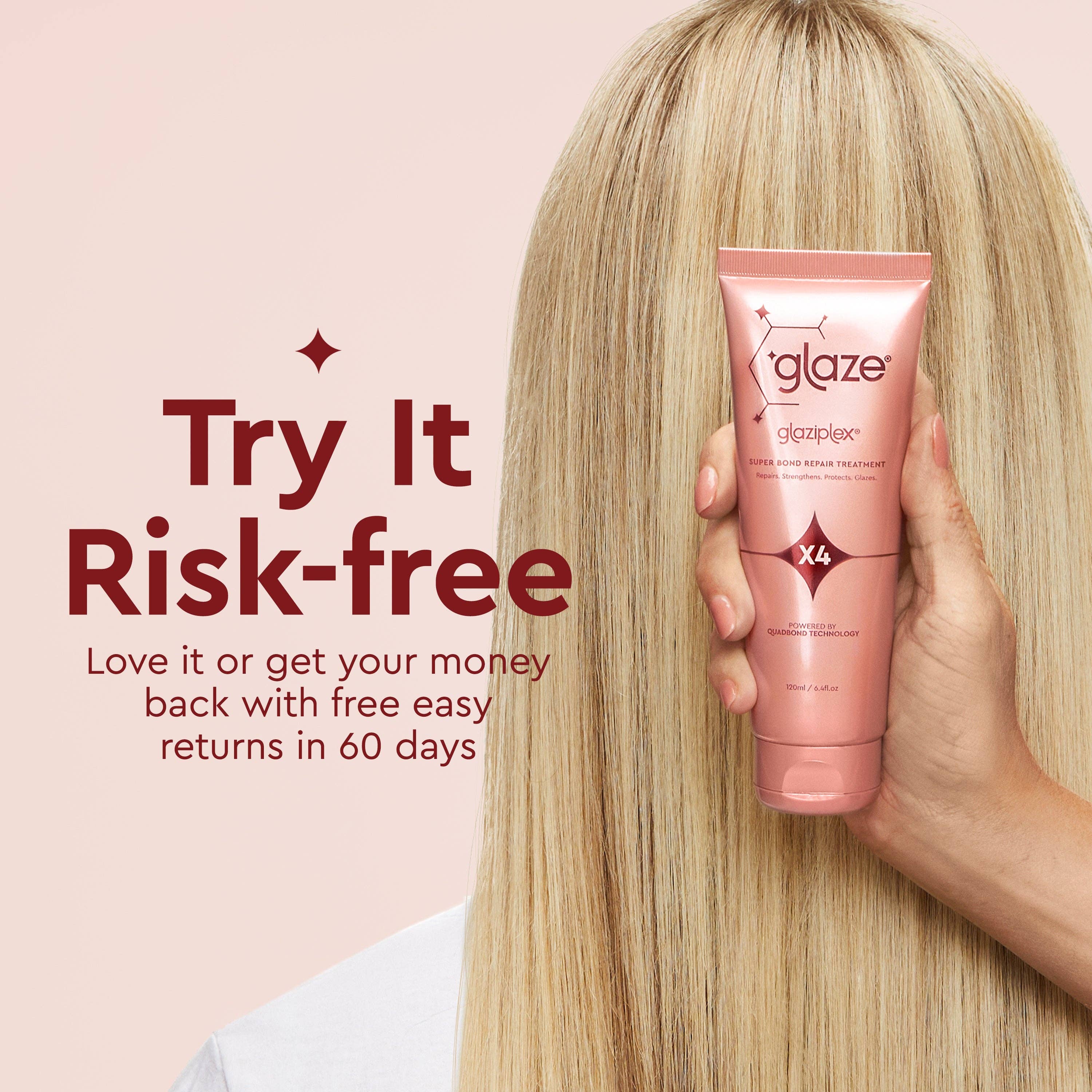 Glaze Hair – wholesale Hair leave-In conditioner – Glaziplex Bond Repair Treatment Mask - 4oz10