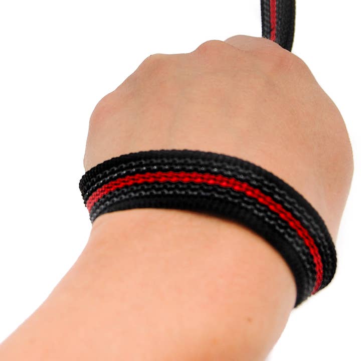 Twinkys Dog Style - Wholesale Pet Leash - Dog - Towline rubberized 20 mm black red safety carabiner4