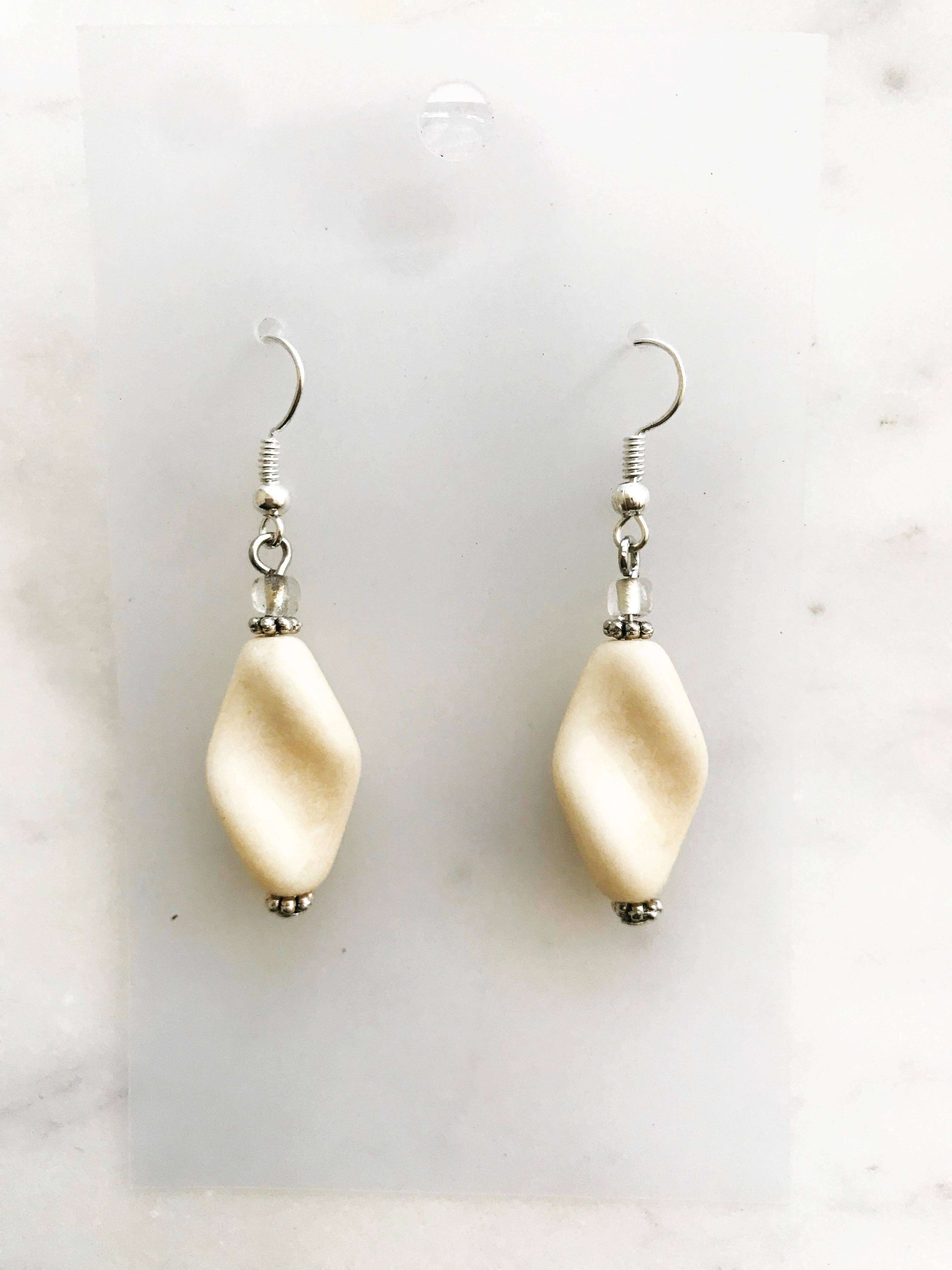 Carmen Miller Jewellery - Wholesale Dangle earrings - Vintage Bohemian Glass Bead Earrings