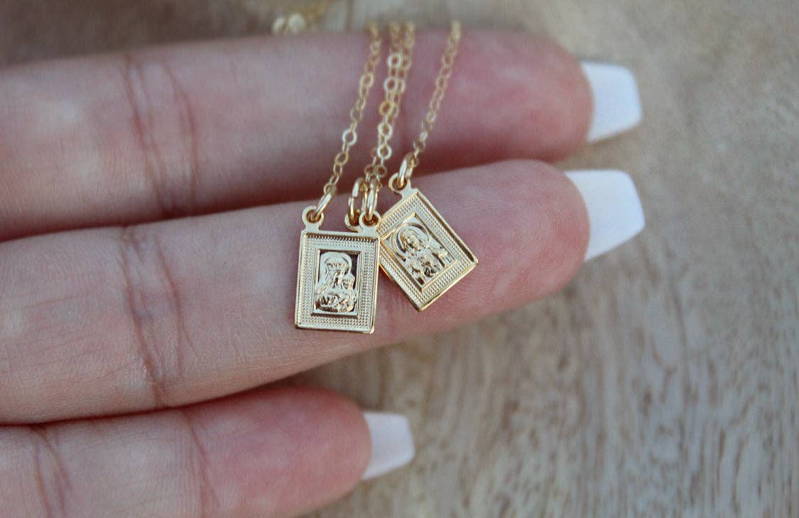 Naomi's Happy Place Shop - Wholesale Pendant/Charm Necklace - Scapular Necklace7