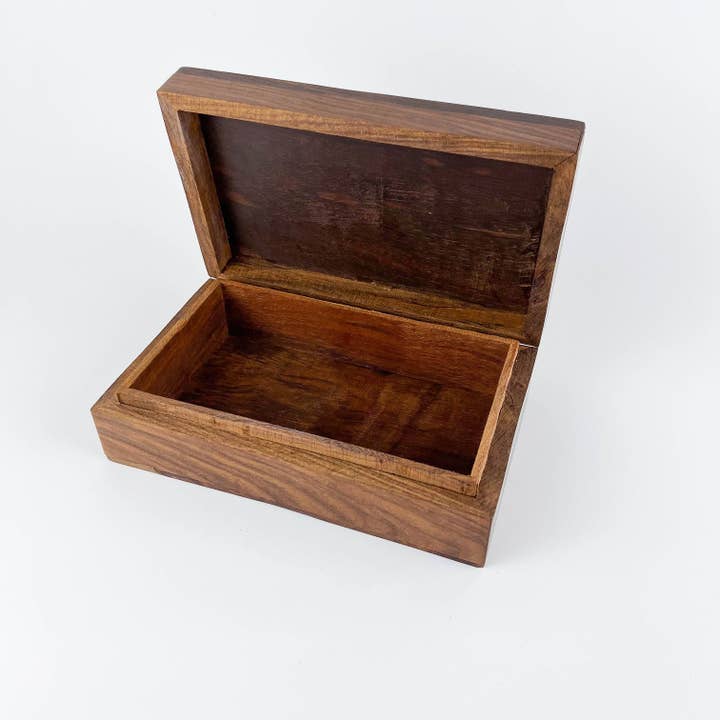 GREENROOTS USA LLC – wholesale Decorative box – Celtic Cross Wooden Box 5X8"8