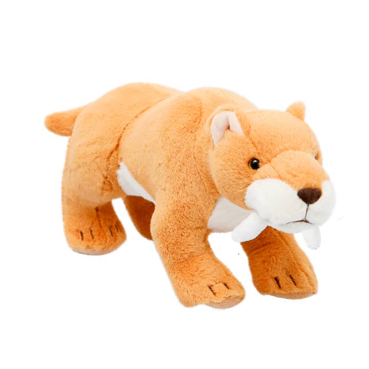Wild Planet - Wholesale Stuffed/Plush Toy - Kids & Baby - All About Nature Smilodon