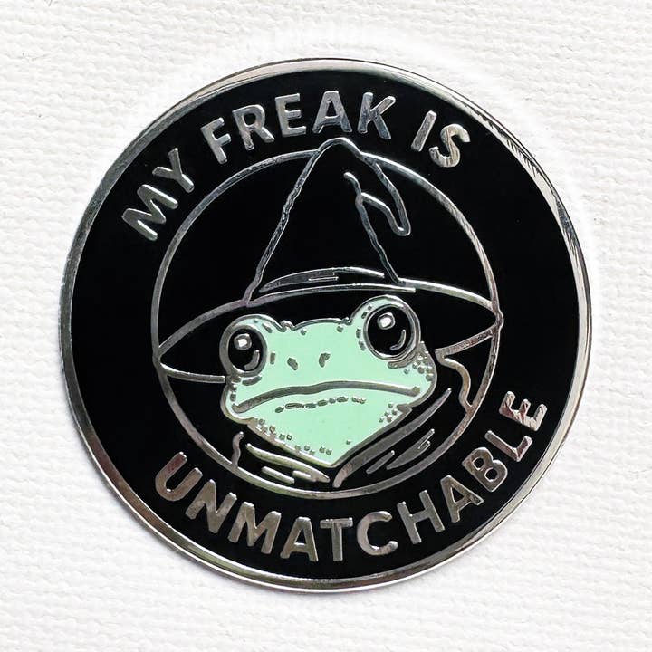 My Freak Is Unmatchable Pin for wholesale by Strike Gently