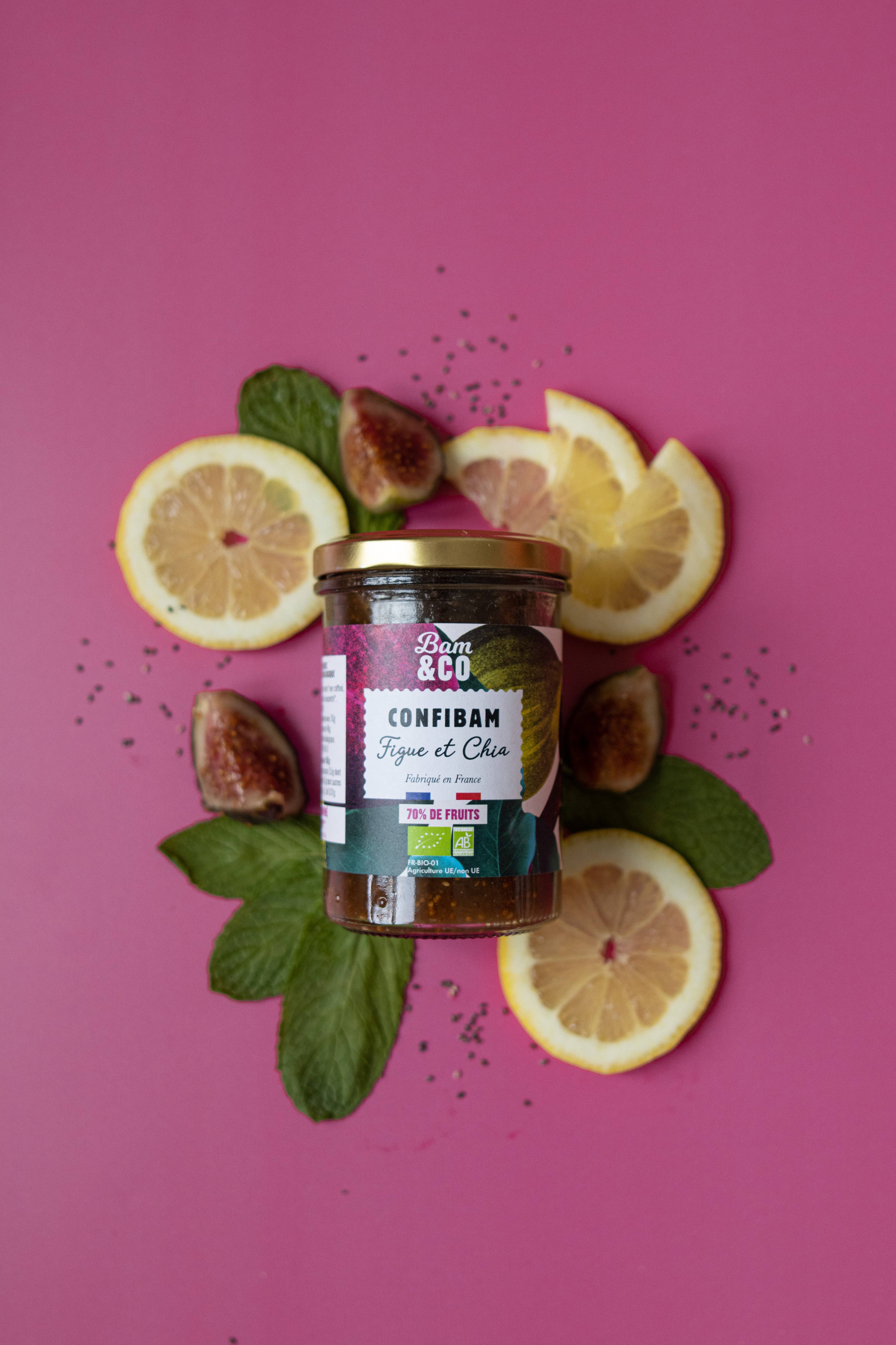BAM&Co Création – wholesale Jam/jelly – Organic Fig Jam1