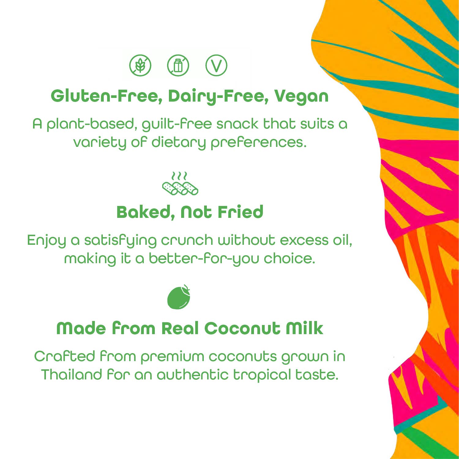 Thai Coco - Wholesale Cookie - Thai Chili Coconut Crispy Rolls - 3.5 oz3