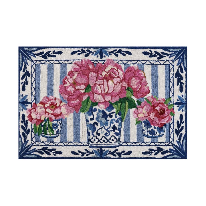 Alfombra de Ganchillo Pretty Petals - Sally Eckman Roberts para venta al por mayor de Peking Handicraft