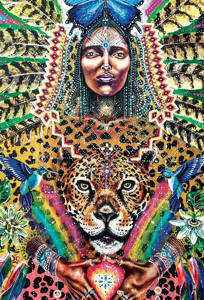 Cardshouse – wholesale Tarot cards – Earth Warriors Oracle - Pocket Purpose Edition cards5