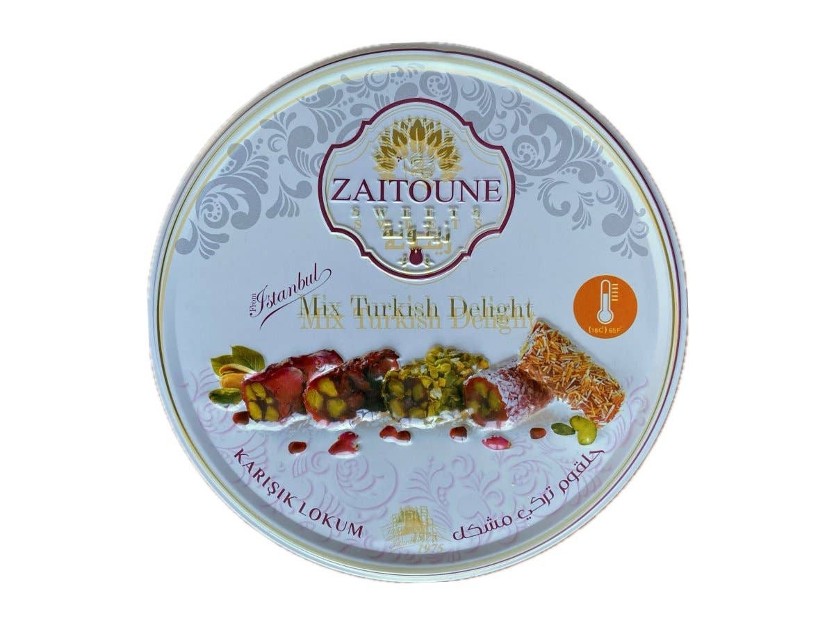 Aladdin - Wholesale Gummy - Zaitoune Turkish Delight Lokum Mix Halal Authentic Candy4