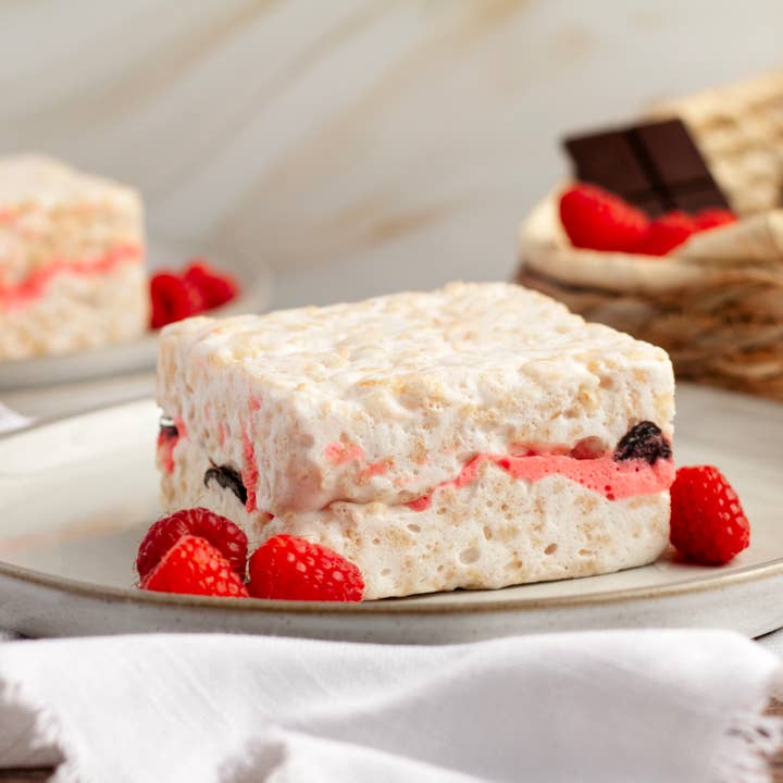 The Crispery - Wholesale Marshmallow - Raspberry Chocolate1