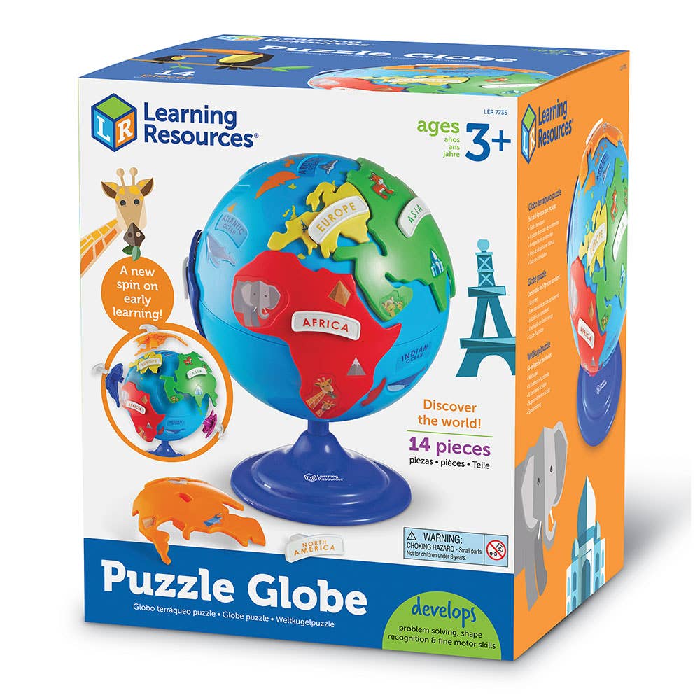 Learning Resources - Wholesale Puzzle - Kids - Puzzle Globe2