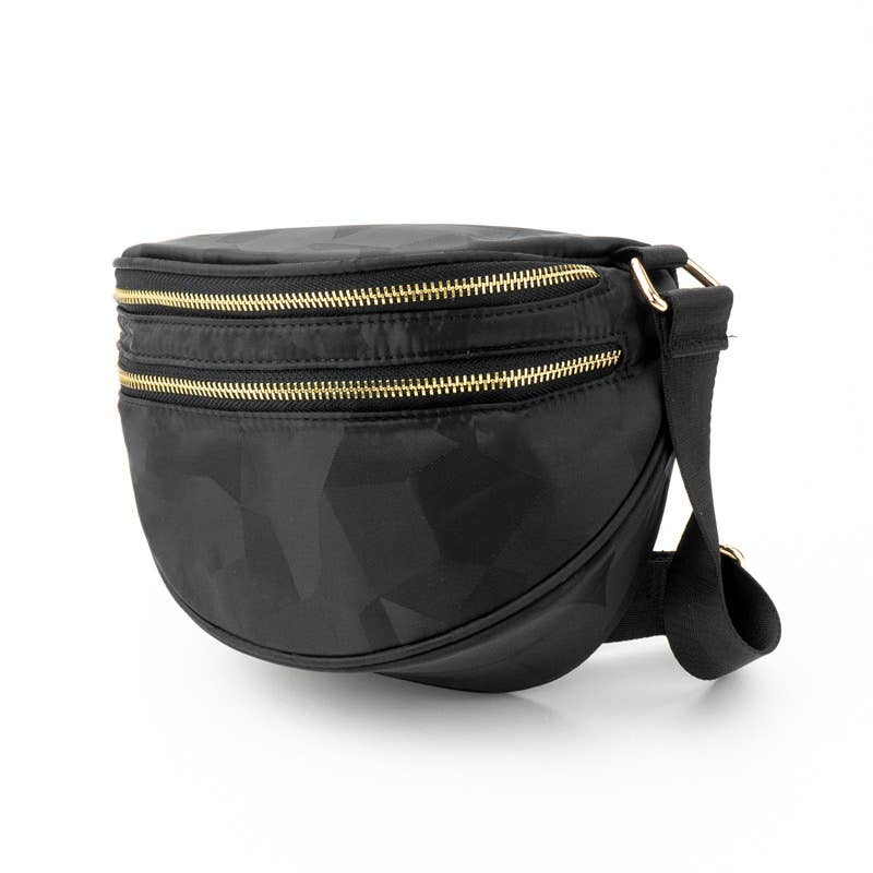 Babs + Birdie - Wholesale Belt Bag - Women's - The Samantha | Double Zipper Sling Bag1