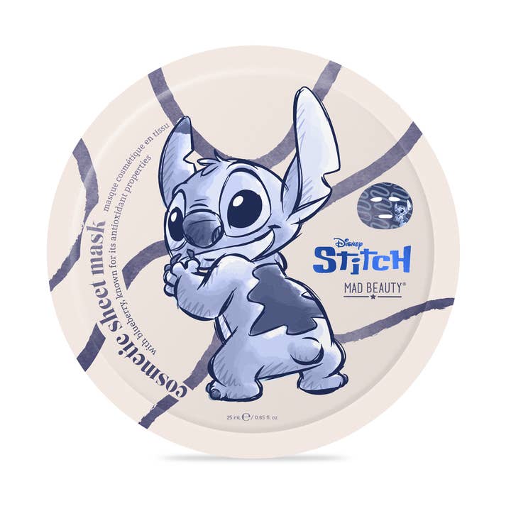 Mad Beauty Disney Stitch Denim Cosmetic Sheet Mask for wholesale by Mad Beauty USA LLC