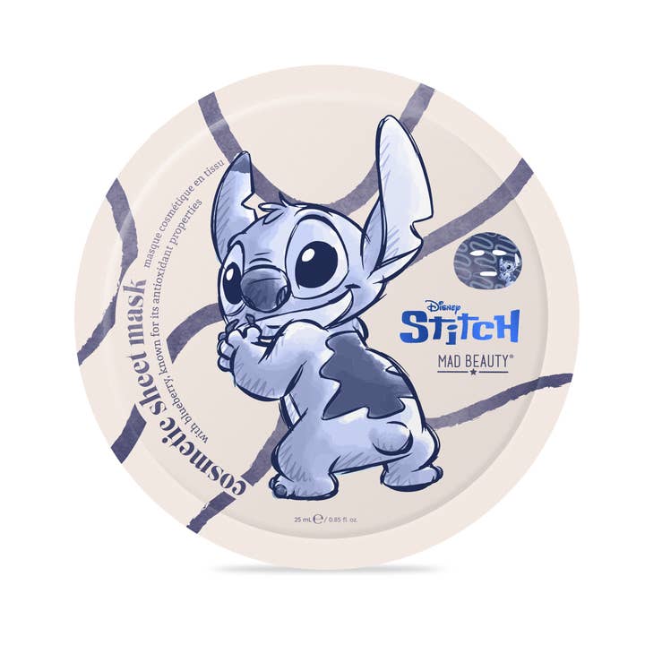 Mad Beauty USA LLC - Wholesale Skincare Face Mask - Mad Beauty Disney Stitch Denim Cosmetic Sheet Mask