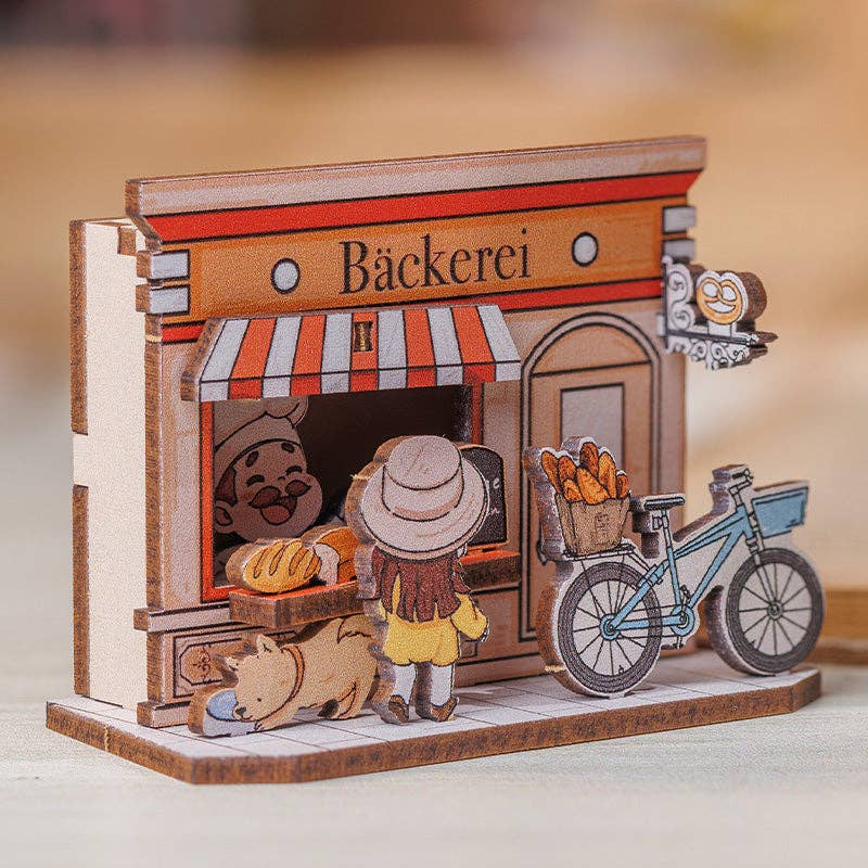 Cengo GmbH - Wholesale Puzzle - Adult - Deutsche Bäckerei | Puzzle-Magnet | Mini-Bücherwinkel4