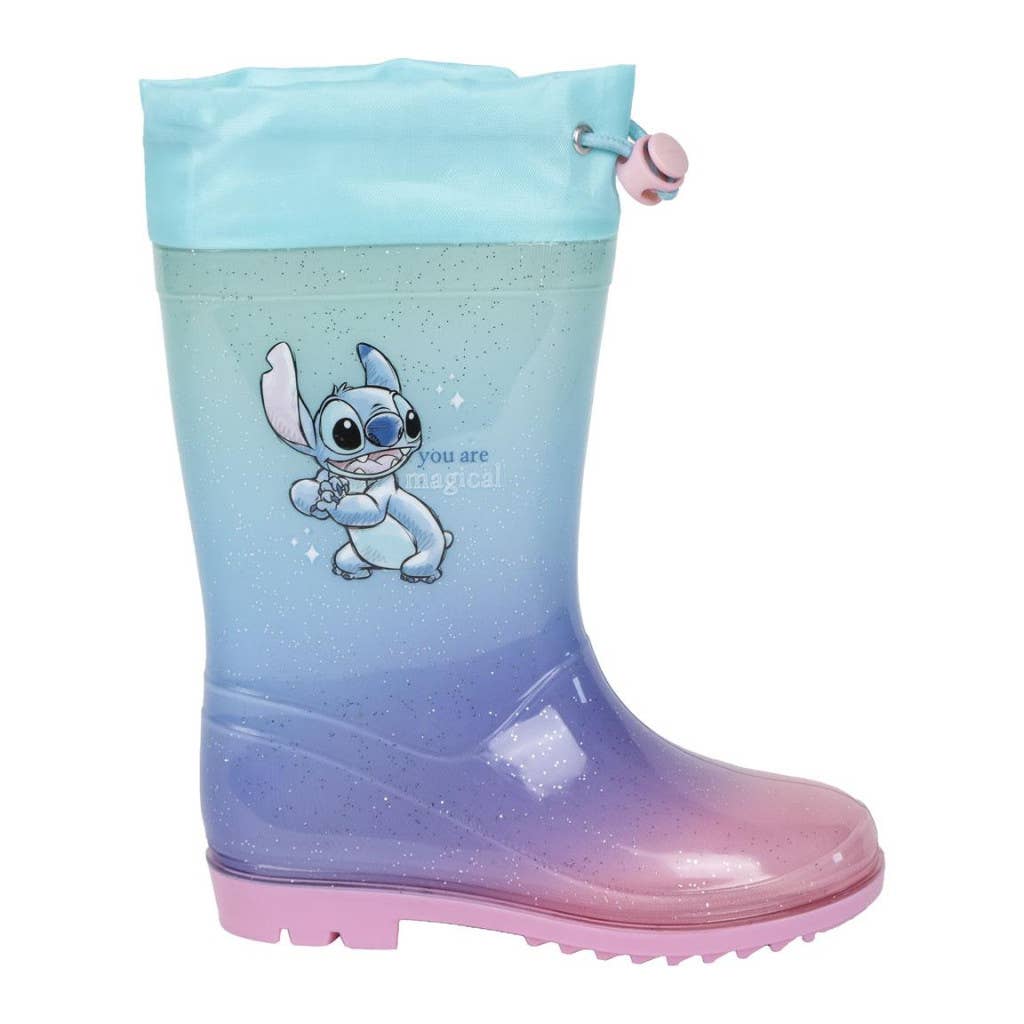 Evidence - Wholesale Rain Boots - Kids - Disney Stitch Kids Rubber Boots1