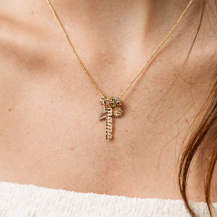 Gold Vermeil June Birthstone Spacer Charm for wholesale on Faire4