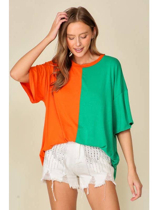 Vanilla Monkey – Engroshandel Strikket top - Dame – Game Day Multi Color Strik Top7