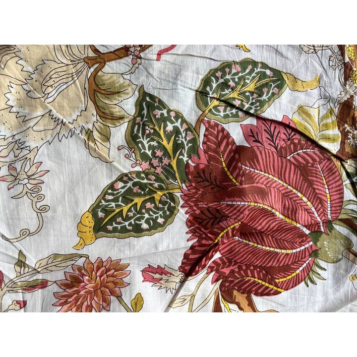 Bhawana Handicrafts - Venta al por mayor Pinturas para tela - Tela de algodón estampada a mano india con estampado tradicional 1