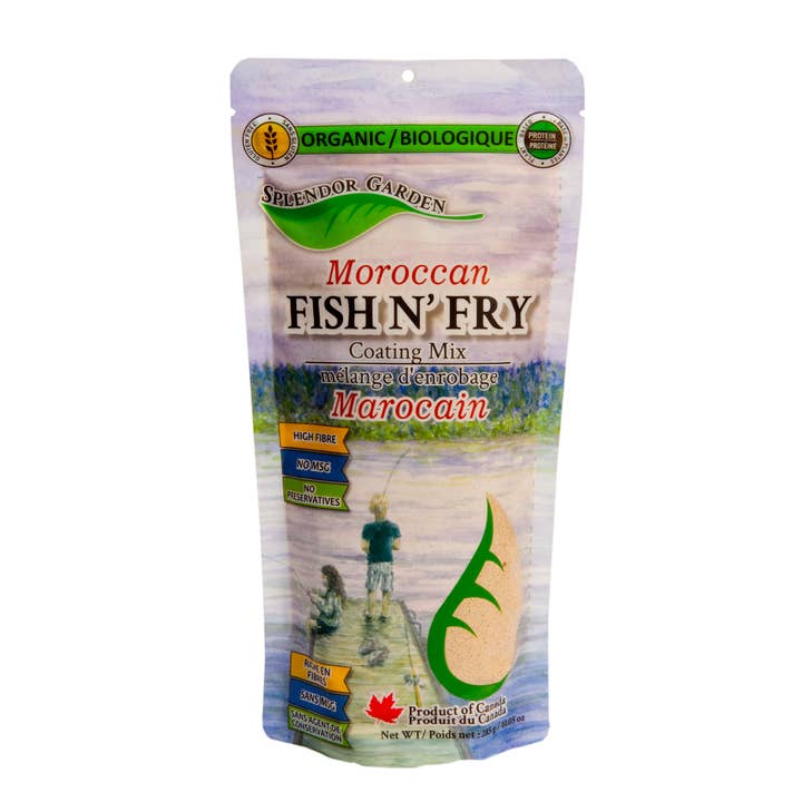 SG ORG. Rivestimento Fish N'Fry Mix_Moroccan 12/285g per la vendita all'ingrosso da parte di Star Wholesale Ltd.