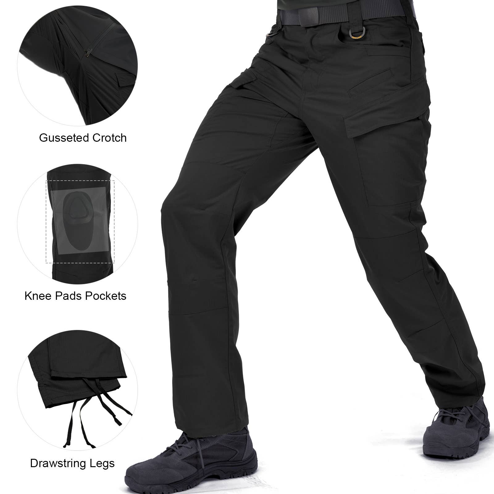 Qing Dao Lai Si Ma Te Fang Zhi You Xian Gong Si - Wholesale Pants - Men's - Men's Work Cargo Pants Ripstop 14 Pockets Water Resistant7