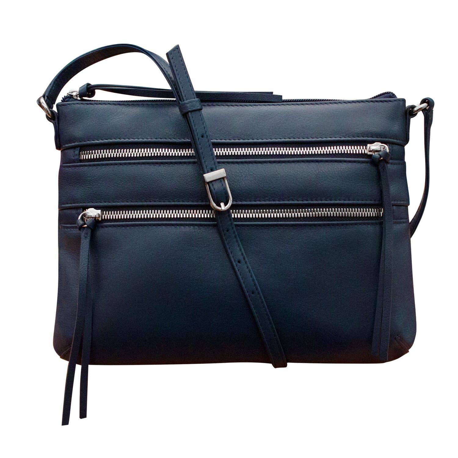 ili New York - Wholesale Crossbody Bag - Women's - Triple Zip Crossbody5