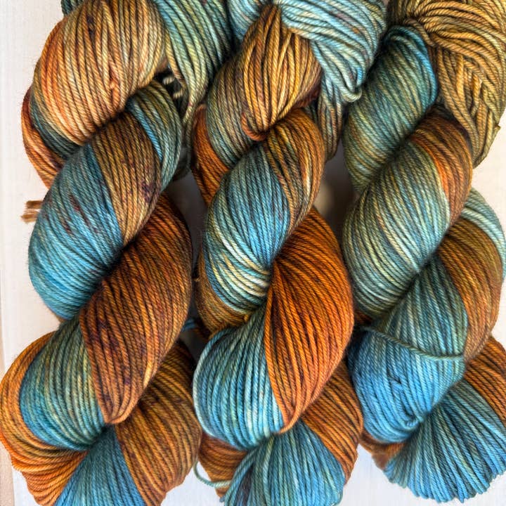 The Yarn Cabin DBA Purls & Pines Yarn - Wholesale Yarn - Desert Sunset Hand Dyed Yarn5