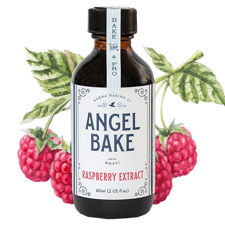 Pure Red Raspberry Extract for wholesale by Saëna Baking Co