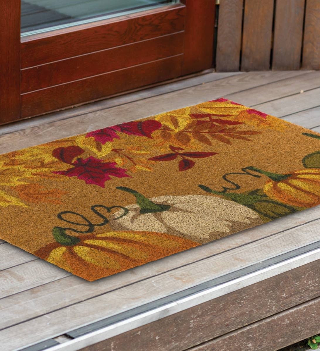 Multi Doormat Coir - Pumpkins for wholesale on Faire3