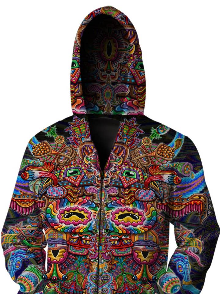 Chris Dyer - "Bulish Man" - Zip Up Hoodie for wholesale by The Headspace