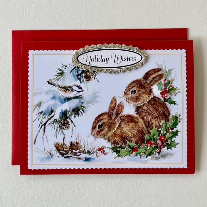 Cards Holiday for wholesale by Nelda Barchers Glitter Cards