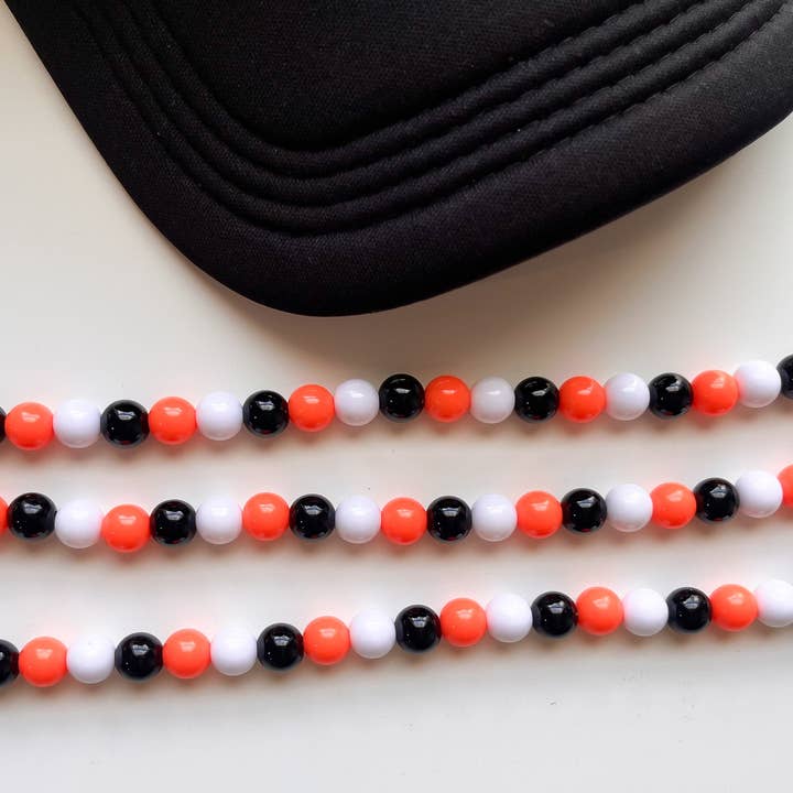 Halloween Colored Trucker Hat Chain for wholesale by Modern Kane