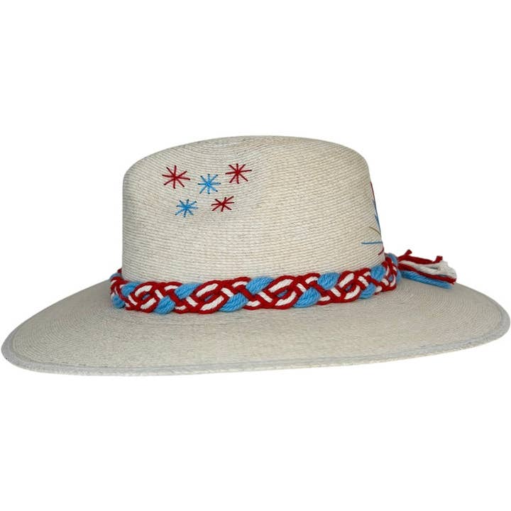 "REBS" Sparks and Crown Bursts Game Day Hat for wholesale by Baldiz