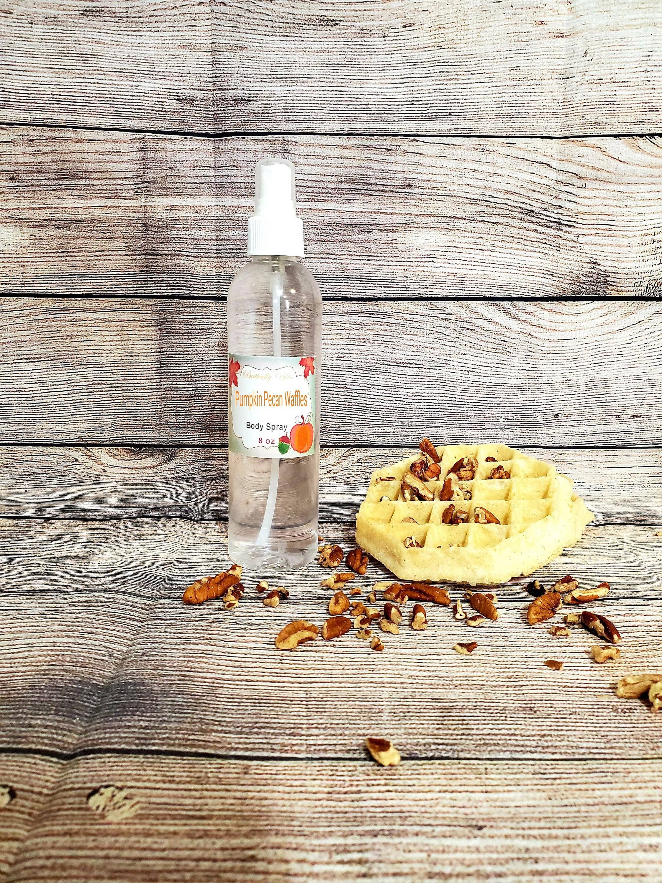 Butterfly Bliss – wholesale Face & body mist/water – Pumpkin Pecan Waffles Scented Body Mist and Perfume Spray | Pumpkin Waffles Body Spray | Pumpkin Scented Mist | Waffle Spray | Fall Scents